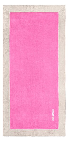 Πετσέτα Θαλάσσης (80x170) Feel & Touch Caribbean Pink