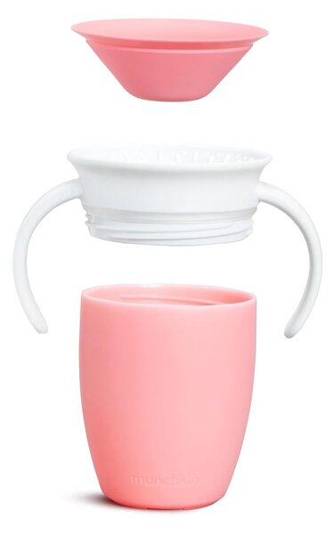Ποτήρι Εκπαιδευτικό 207ml Munchkin Miracle 360 Pink