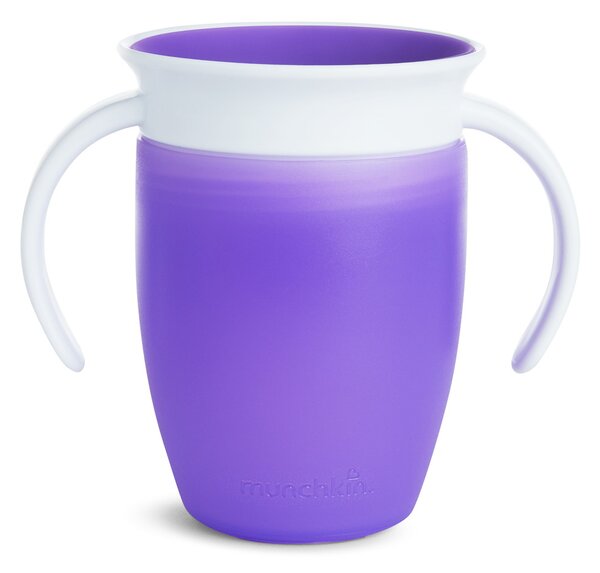 Ποτήρι Εκπαιδευτικό 207ml Munchkin Miracle 360 Purple
