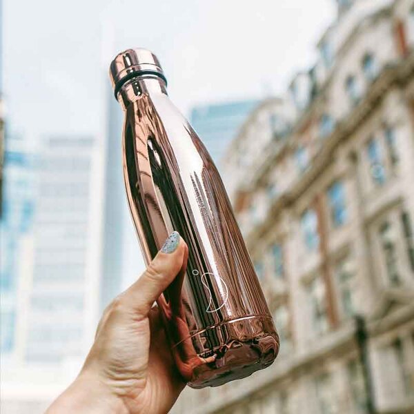 Μπουκάλι Θερμός 500ml Chilly's Bottle Rose Gold