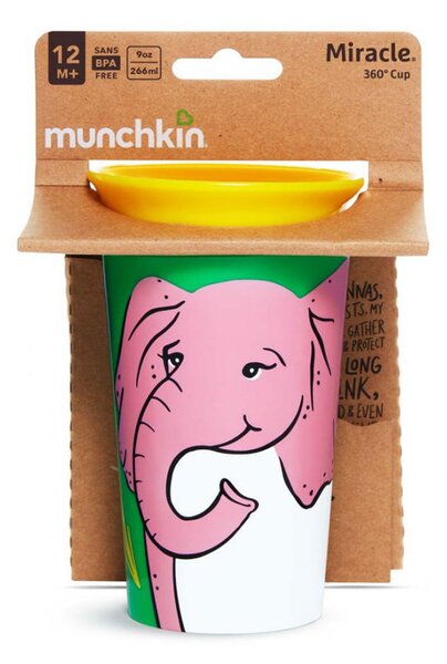 Ποτήρι Εκπαιδευτικό 266ml Munchkin Miracle Sippy Cup Elephant