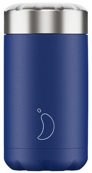 Θερμός Φαγητού 500ml Chilly's Food Pot Blue Matte