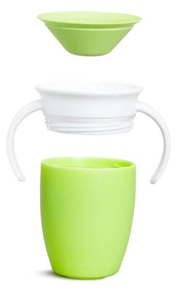 Ποτήρι Εκπαιδευτικό 207ml Munchkin Miracle 360 Green
