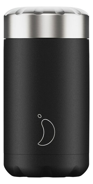 Θερμός Φαγητού 500ml Chilly's Food Pot Matte Black