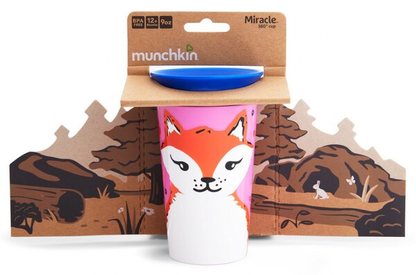 Ποτήρι Εκπαιδευτικό 296ml Munchkin Miracle Sippy Cup Fox