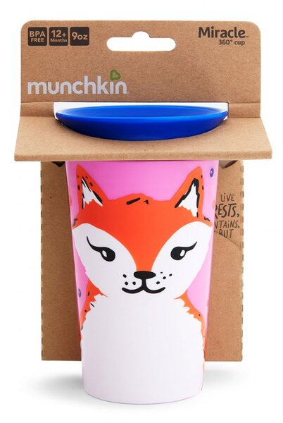 Ποτήρι Εκπαιδευτικό 296ml Munchkin Miracle Sippy Cup Fox