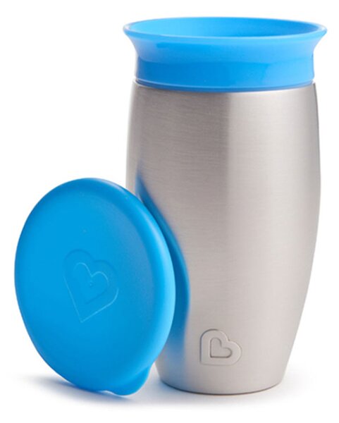 Ποτήρι Εκπαιδευτικό 296ml Munchkin Miracle Stainless Steel Cup Blue