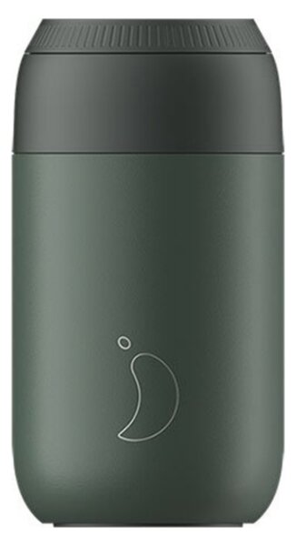Ποτήρι Θερμός 340ml Chilly's Series 2 Cup Pine Green