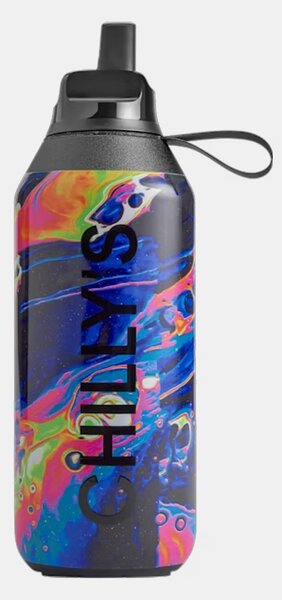 Μπουκάλι Θερμός 500ml Chilly's Series 2 Flip Neon Galaxy