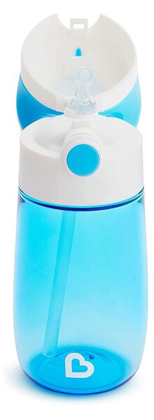 Παγούρι 355ml Με Καλαμάκι Munchkin Flip & Go Blue