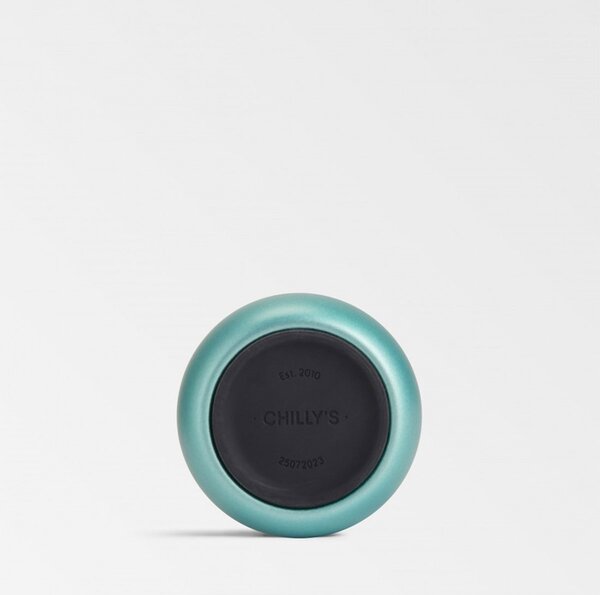 Ποτήρι Θερμός 340ml Chilly's Series 2 Cup Metallic Atlantis
