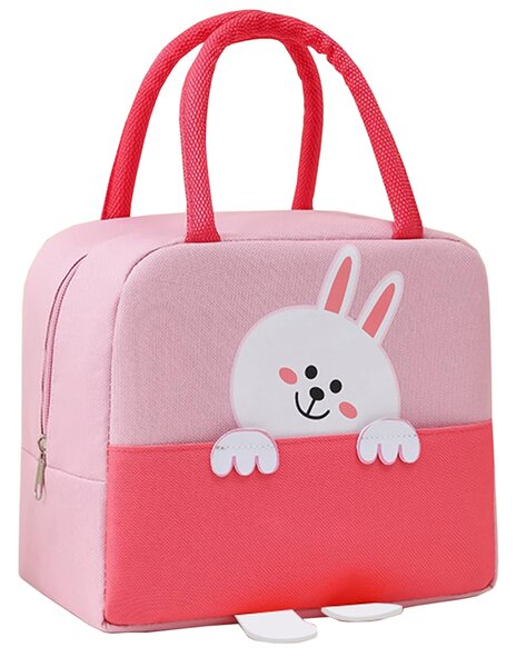 Ισοθερμική Τσάντα Φαγητού 7lt Amber 3009-4 Pink Bunny 3D