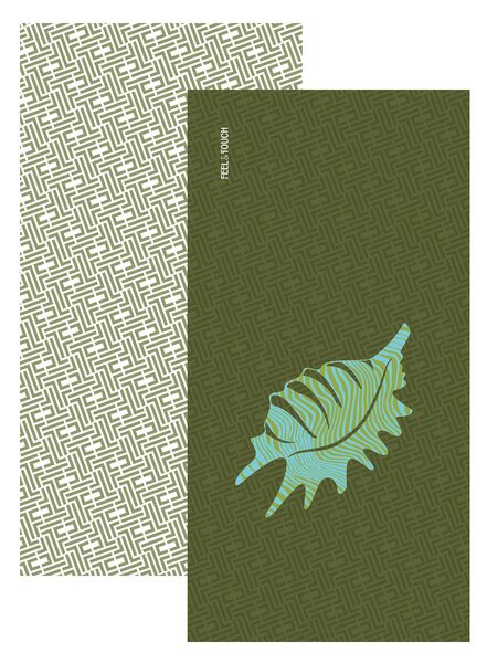 Πετσέτα Θαλάσσης 2 Όψεων (80x160) Feel & Touch Printed 06