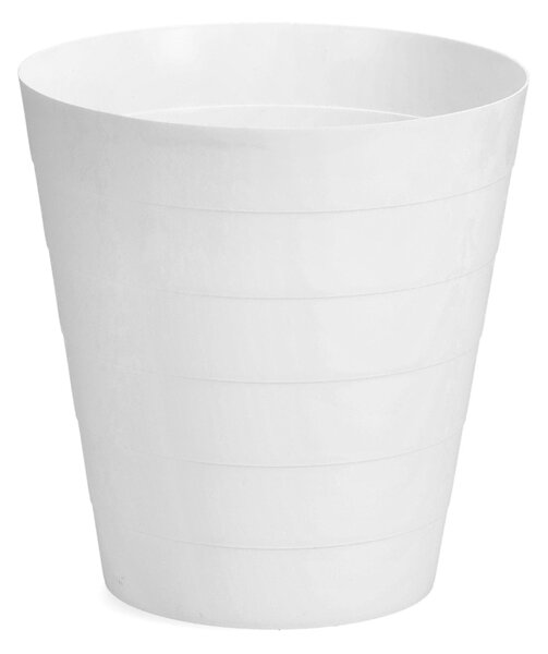 Καλάθι Απορριμμάτων (Φ29x30) Z-L 13.5lt White 18107