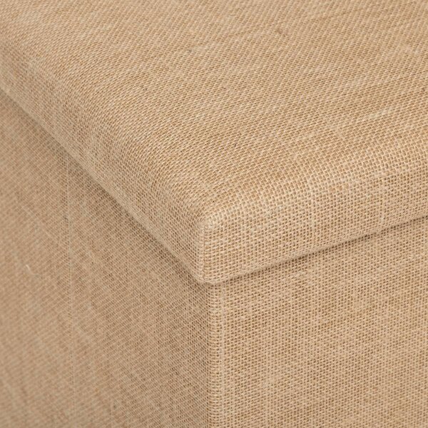 Ταμπουρέ Με Αποθηκευτικό Χώρο (76x38x38) F-V Folding Pouffe 205555