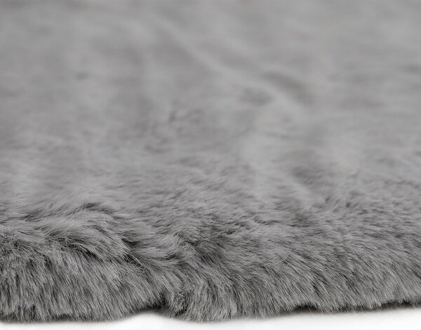 Χαλί Γούνινο (160x230) Polcarpet Rabbit Silver
