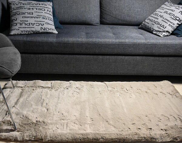 Χαλί Γούνινο (160x230) Polcarpet Rabbit Beige