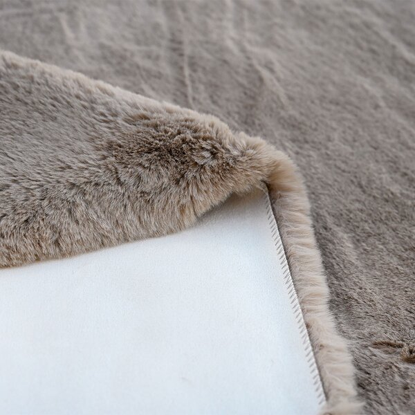 Χαλί Γούνινο (160x230) Polcarpet Rabbit Beige