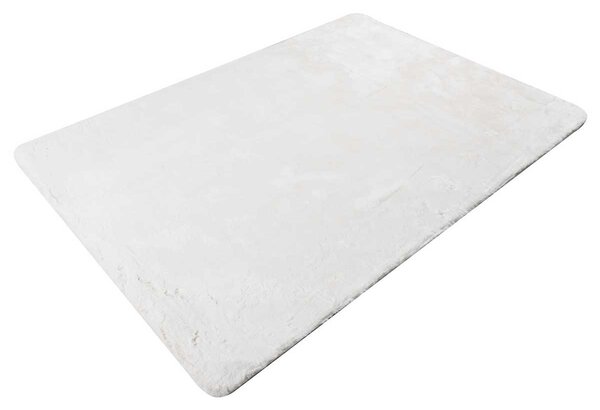 Χαλί Διαδρόμου Γούνινο (80x150) Polcarpet Rabbit Animal Shape White