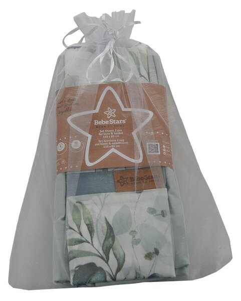 Σεντόνια Λίκνου (Σετ) Bebe Stars Nature 307-315