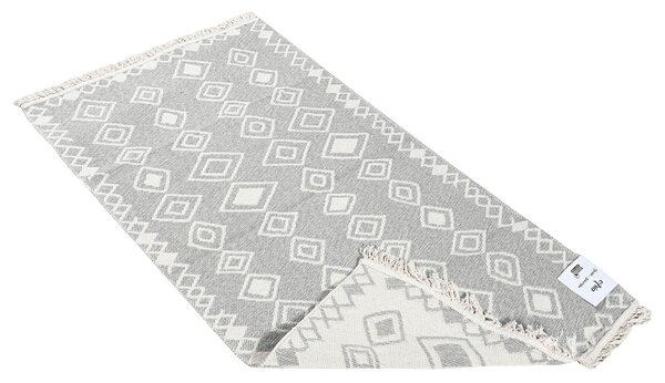 Χαλί Διαδρόμου 2 Όψεων (60x110) Polcarpet Aria Artkilim 23501 L.Grey