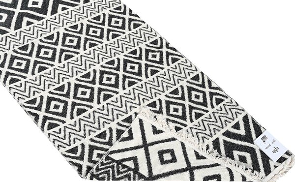 Χαλί Διαδρόμου 2 Όψεων (80x150) Polcarpet Aria Artkilim 23500 Black