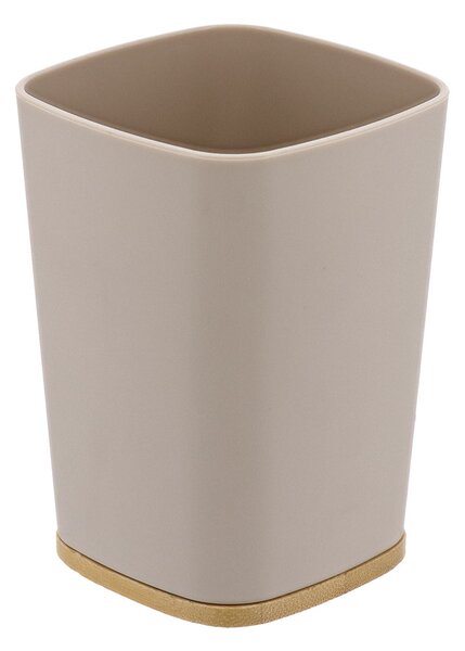 Ποτηροθήκη Μπάνιου (7.5x7.5x10.5) T-D Rubber Beige 61110161