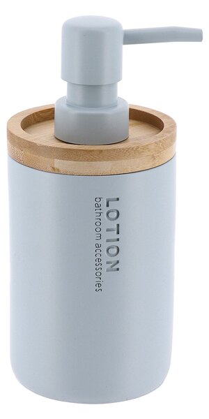 Dispenser Μπάνιου 280ml (Φ7.5x17) T-D Blue/Bamboo 62101112