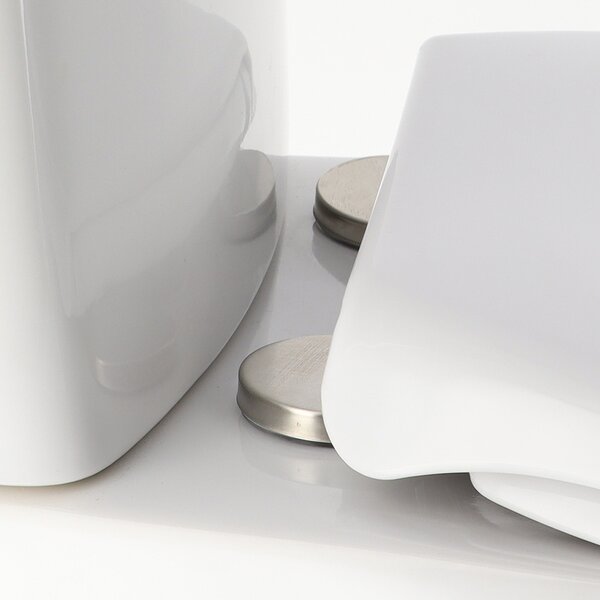 Καπάκι Λεκάνης Soft Close (45x37) T-D White 4414100