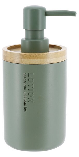 Dispenser Μπάνιου 280ml (Φ7.5x17) T-D Khaki/Bamboo 62101149