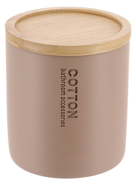 Βαμβακοθήκη (Φ9.5x11) T-D Cappuccino/Bamboo 67101166