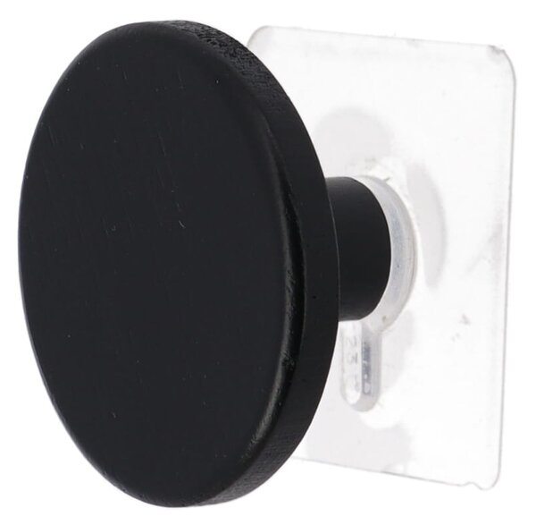 Κρεμαστράκι Αυτοκόλλητο (Φ6.5x4) T-D Rack Black 91041103
