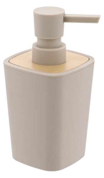 Dispenser Μπάνιου 380ml (7.5x7.5x15.5) T-D Rubber Beige 62110161