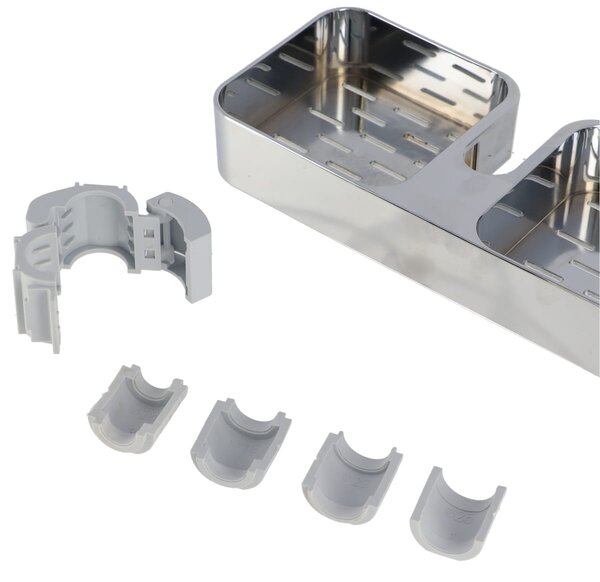 Ραφιέρα Μπάνιου Για Στήλη Ντουζ (25.2x11x4) T-D Adaptable 3650102