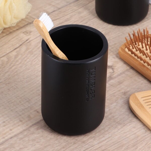 Ποτηροθήκη Μπάνιου (Φ7.5x10.7) T-D Black 61101237
