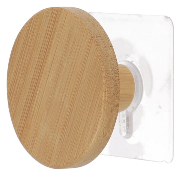 Κρεμαστράκι Αυτοκόλλητο (Φ6.5x4) T-D Rack Bamboo 91041195