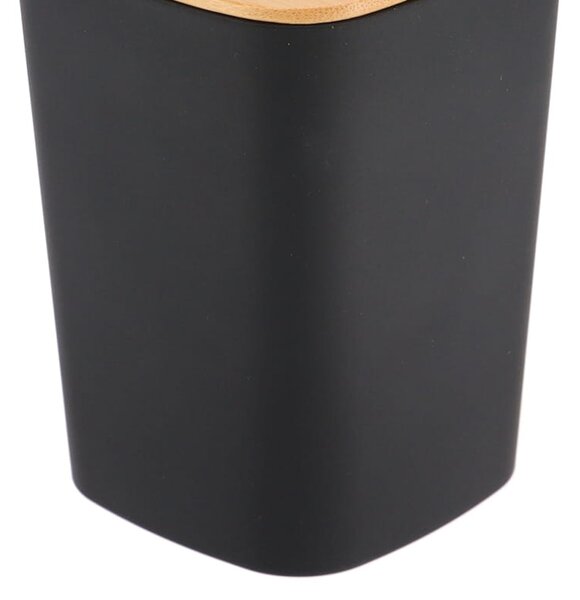 Ποτηροθήκη Μπάνιου (7.5x7.5x10.5) T-D Rubber Black 63110103