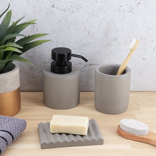 Dispenser Μπάνιου 320ml (Φ9.3x14) T-D Cement 62106180