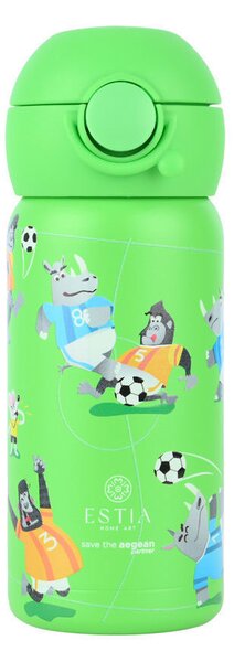 Παγούρι - Θερμός 350ml Με Καλαμάκι Estia Save The Aegean Jungle Kick 01-33095