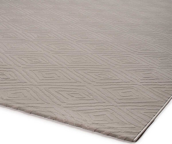 Χαλί (133x190) Βιοκαρπέτ Cezar 16614/G01 L Grey