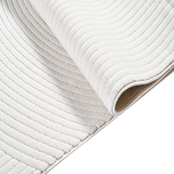 Χαλιά Κρεβατοκάμαρας (Σετ 3τμχ) Pierre Cardin Loft 16 White