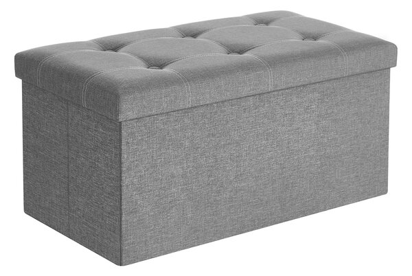 Ταμπουρέ Με Αποθηκευτικό Χώρο (76x38x38) Songmics LSF001G02