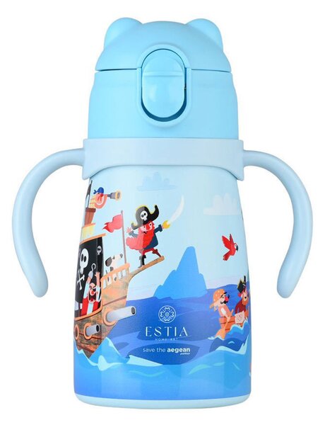 Παγούρι - Θερμός 300ml Με Καλαμάκι Estia Save The Aegean Treasure Quest 01-33200