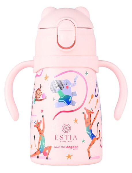 Παγούρι - Θερμός 300ml Με Καλαμάκι Estia Save The Aegean Wild Stunts 01-33194