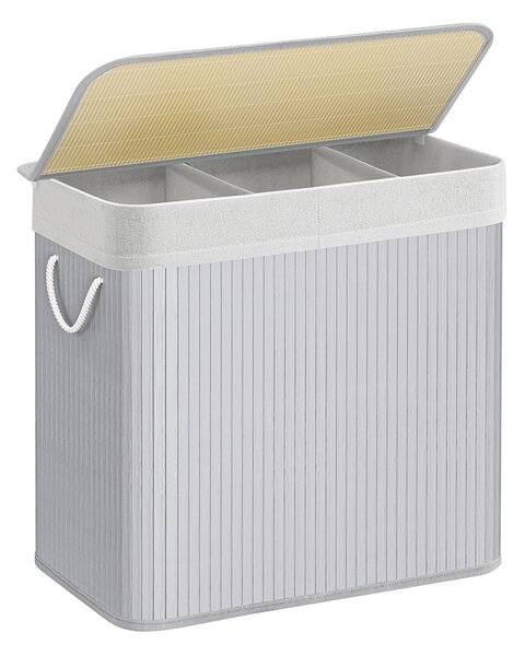 Καλάθι Απλύτων 3 Θέσεων 150Lit (60x40x61) Songmics LCB091G01V1