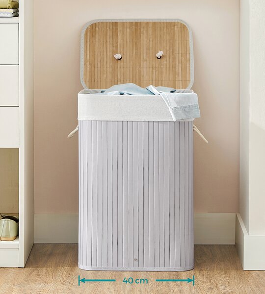 Καλάθι Απλύτων 72Lit (40x30x61) Songmics LCB010G01V2