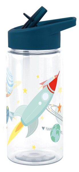 Παγούρι 450ml Με Καλαμάκι Α Little Lovely Company Space DBSPBU08