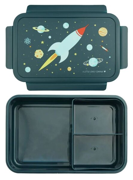 Φαγητοδοχείο Με Χωρίσματα 1.2lt (22x14.5x7) Α Little Lovely Company Space BBSPBU64