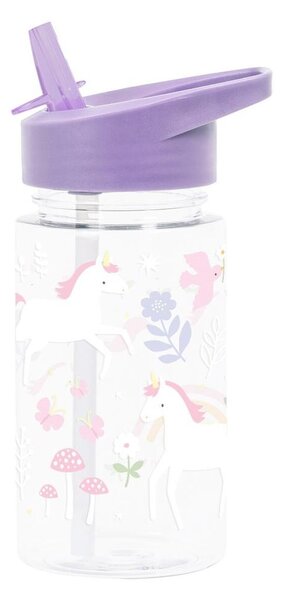 Παγούρι 450ml Με Καλαμάκι Α Little Lovely Company Unicorn Dreams DBUDPU86