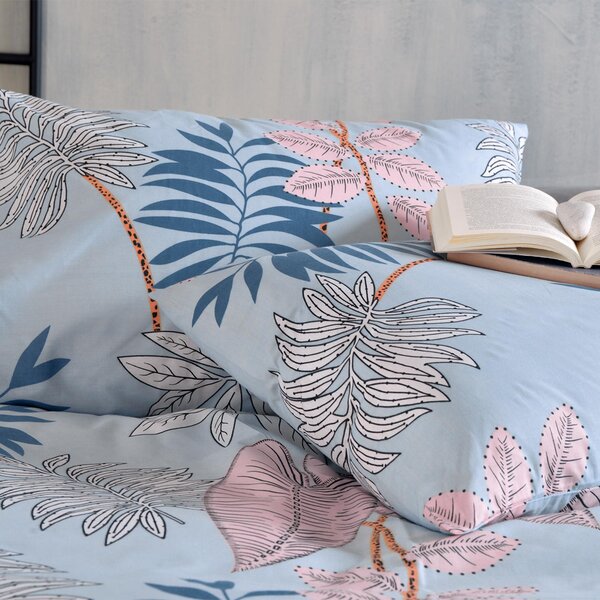 Παπλωματοθήκη Υπέρδιπλη (Σετ 225x250) Rythmos Next Solange Blue